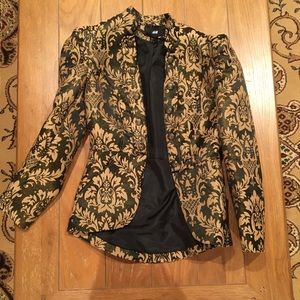 Women’s brocade blazer